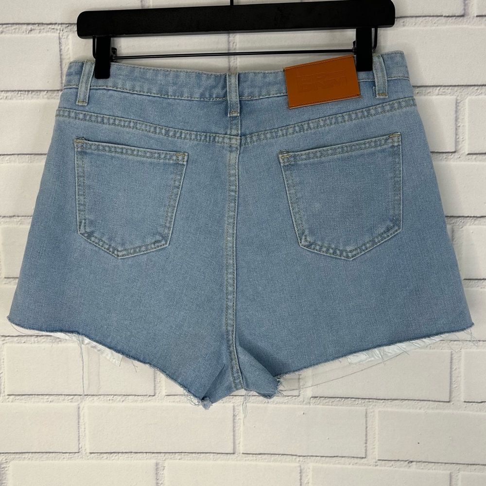 Princess Polly Cutoff Lightwash Shorts size 8